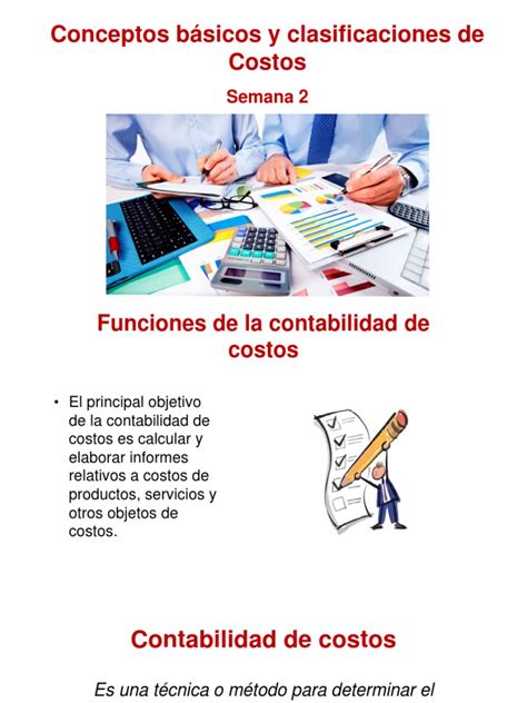 2da Semana Introducción A La Contabilidad De Costos 2021 I Ok Pdf Costo Contabilidad