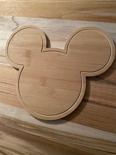 Mickey Cutting Board Mickey Charcuterie Board Disney Etsy