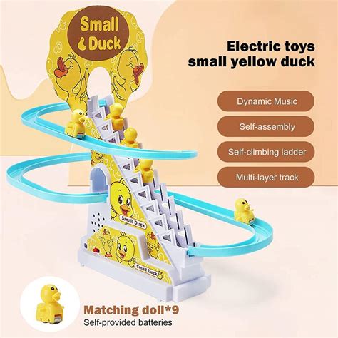 Buy Small Ducks Climbing Toys Electric Ducks Chasing Race Track Game