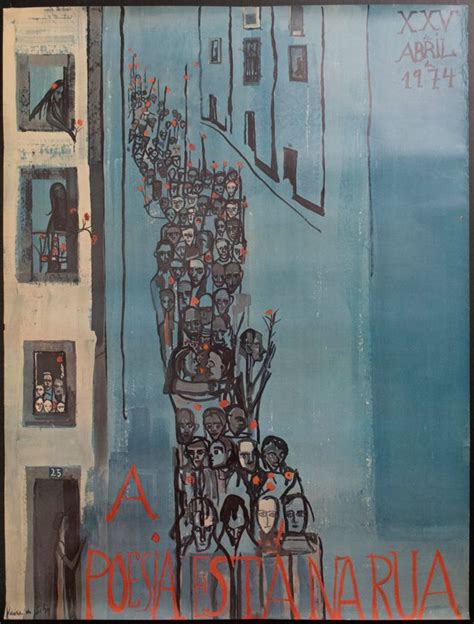 Maria Helena Vieira De Silva Portugal A Poesia Esta Na Rua 1974