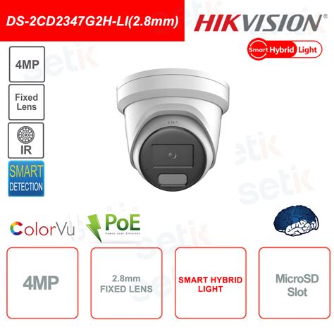 DS 2CD2347G2H LI 2 8mm DS 2CD2347G2H LI 2 8 Mm Lampe Hybride