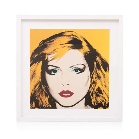 Debbie Harry 1980 Wall Art By Andy Warhol Oliver Bonas Iconic