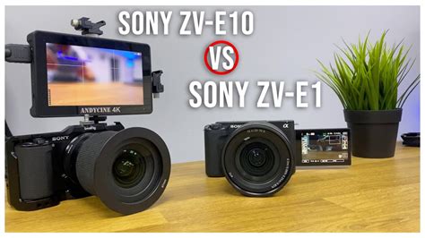 Sony ZV E1 Vs Sony ZV E10 Whats The BEST Camera For Content Creators