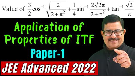 Properties Of Itf Problem Jee Advanced Maths Inverse