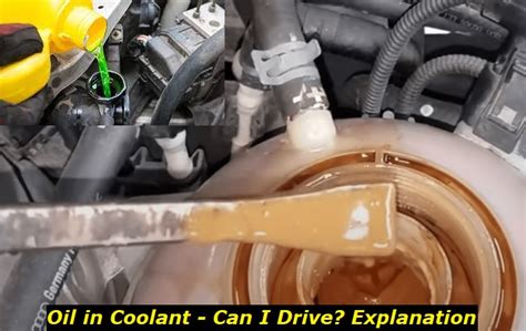 Signs Of Coolant In Engine Oil