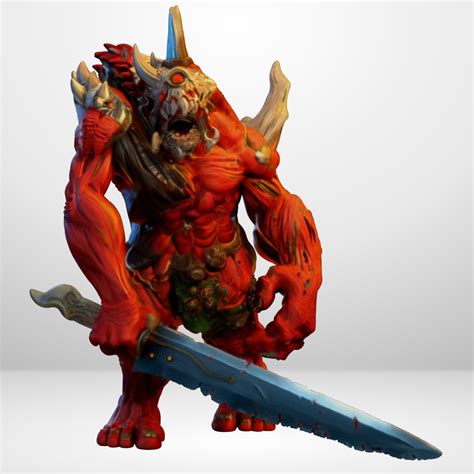 Hot Goblin 魔神タイタン グレートソード ミニチュア ホットゴブリン