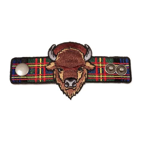 Wood Badge® Buffalo Critter Neckerchief Slide Sp7747