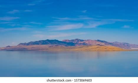 Antelope Island Largest Ten Islands Within Stock Photo 1573069603