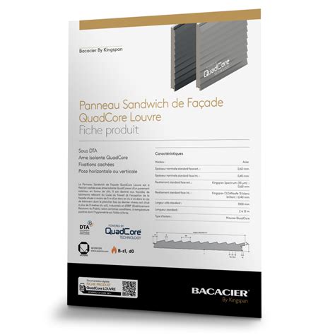 Fiche Produit Quadcore Louvre Bacacier