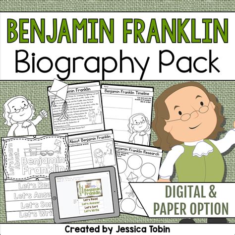 Benjamin Franklin Biography Pack