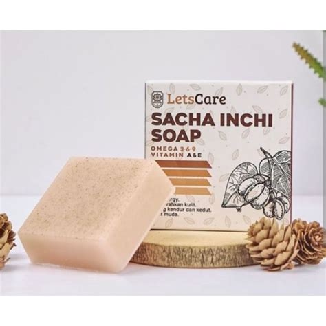 Sabun Sacha Inchi Letscare Sacha Inchi Soap Original Hq Lazada