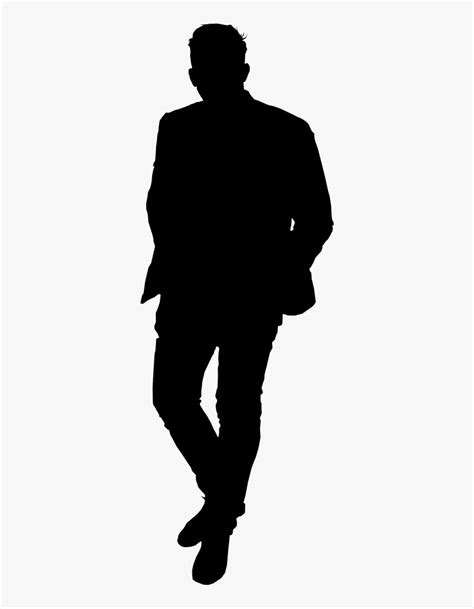 Man Silhouette Transparent Images Man Standing Silhouette Png Png