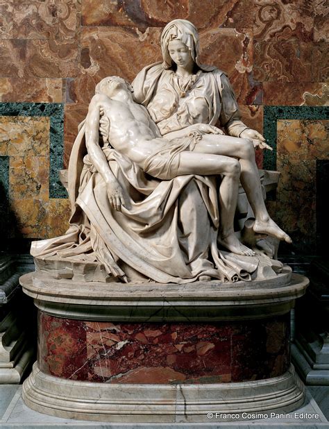 Contratto imposta Collezionare foglie la pietà di michelangelo tecnica