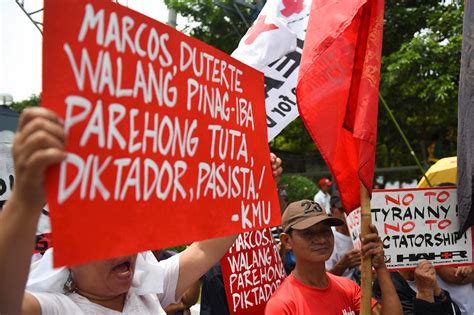 Ika 101 Kaarawan Ni Marcos Ginunita Sinalubong Ng Protesta Abs Cbn News