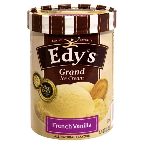 Dreyer S Edy S Rich Creamy Grand Ice Cream French Vanilla