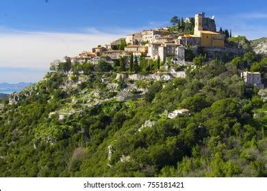 Stunning Medieval Eze Village Stock Photo (Edit Now) 755181421