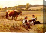 Edouard Bernard Debat Ponsan Rest In The Fields Painting Anysize