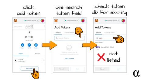 How to Add Custom Tokens to MetaMask αlphαrithms