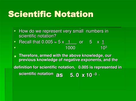 Ppt Scientific Notation Powerpoint Presentation Free Download Id 566441