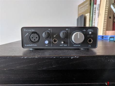 Focusrite Scarlett Solo 1st Gen Audio Interface Can Be Used As Dac
