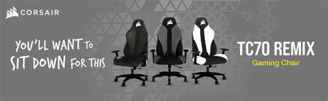 Corsair Tc Remix Gaming Chair White Relaxed Fit Leatherette