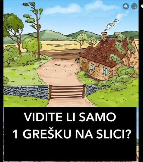 VIDITE LI ŠTA NIJE U REDU NA OVOJ SLICI Ako uočite grešku za 5 sekudni