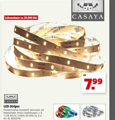 Casaya Led Stripes Angebot Bei Hagebaumarkt Prospekte De