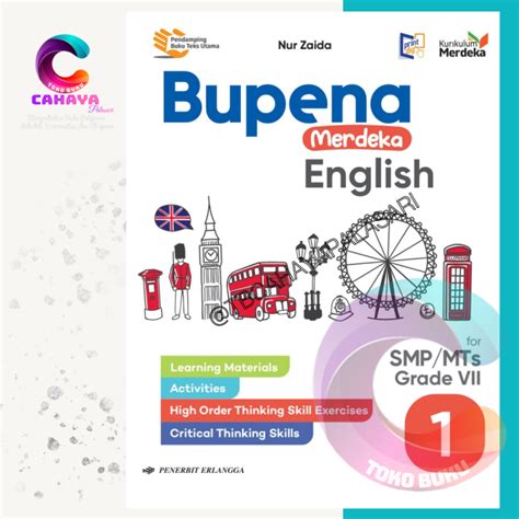 Bupena English Bahasa Inggris Kelas Kurikulum Merdeka Erlangga