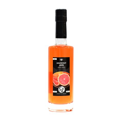 Grapefruit Likör Spirits Liquids Feine Liköre Gin