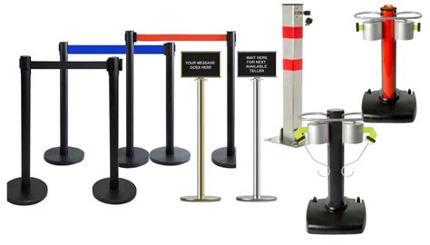 Safety Barriers And Retractable Belt Stanchions In Uk In