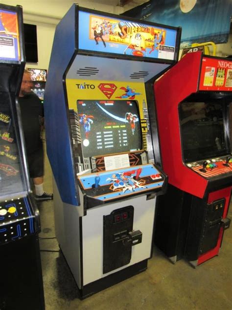 Superman 25 Upright Taito Arcade Game