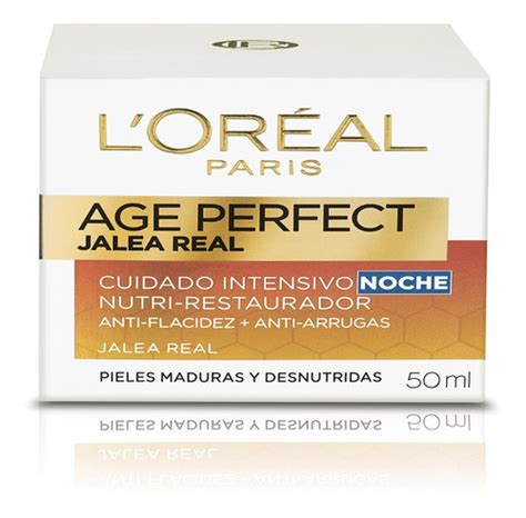 Crema De Noche Anti Arrugas Age Perfect Jalea Real 50 Ml Cuotas Sin