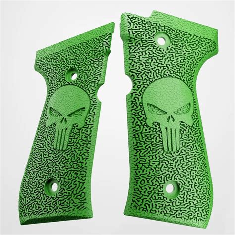 The Punisher Grips Beretta 90 Series Vavush Tactical