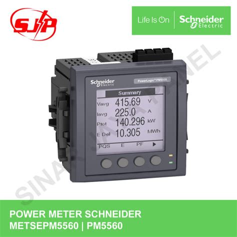 Jual POWER METER SCHNEIDER METSEPM5560 PM5560 POWER LOGIC ORIGINAL