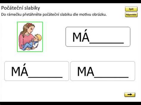 Písmeno M první slabika slova ŽIVÁ ABECEDA str 11 cv 2 YouTube