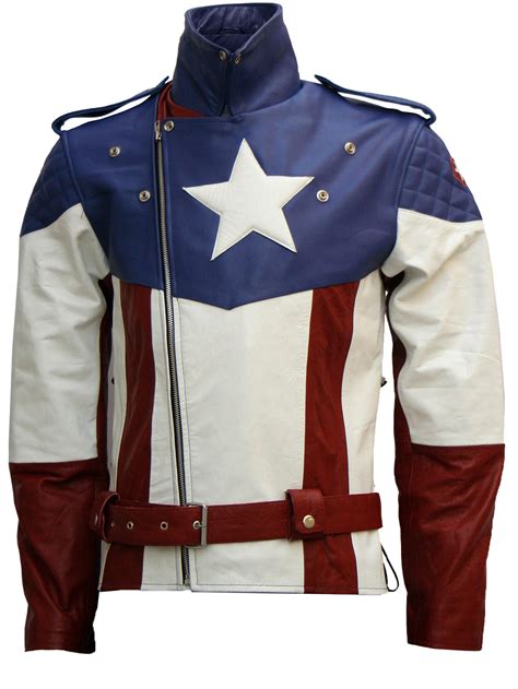 The First Avenger Hot Version Captain America Leather Jacket Ljm