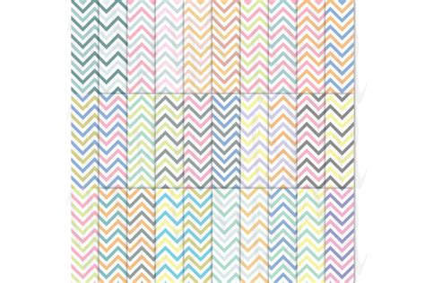 Set Chevron Digital Paper By Yenzarthaut Thehungryjpeg