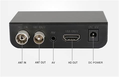 Hengli receptor De Dvb t2 Digital Tv Hd Decodificador De Señal Con