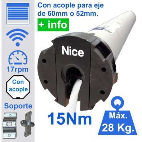 Motor Nice De Mando Radio Para Activar Persianas