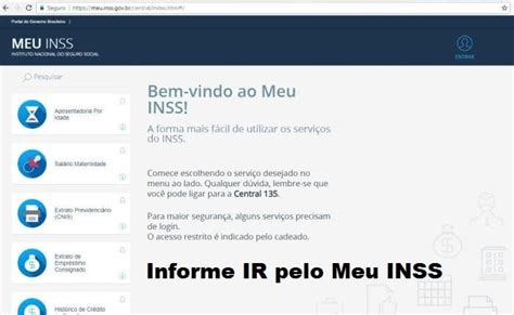 Informe De Rendimentos Inss Veja Como Emitir Hot Sex Picture