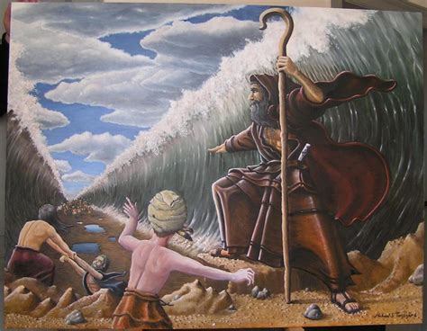 Moses Part The Red Sea Story Images