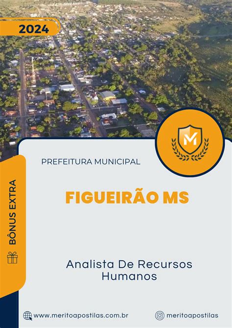 Apostila Analista De Recursos Humanos Prefeitura De Figueir O Ms