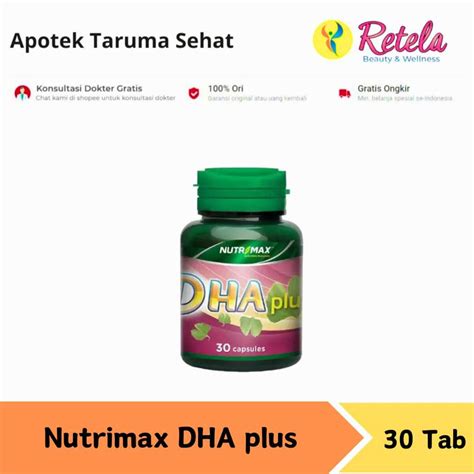 Jual Nutrimax Dha Plus Kapsul Shopee Indonesia