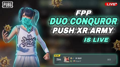 Fpp Duo Conquror Push Full Panic Satiation L XR BALI Live Stream L