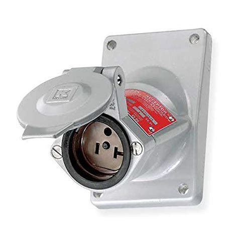 20a Single Explosion Proof Receptacle 120 Vac 5 20r