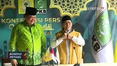 Usai Temui Airlangga Hartarto Muhaimin Iskandar Akan Silaturahmi Ke