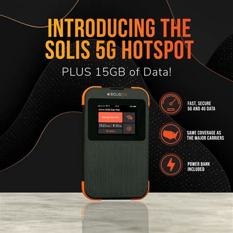 Solis 5g Hotspot And Power Bank Soliswifi