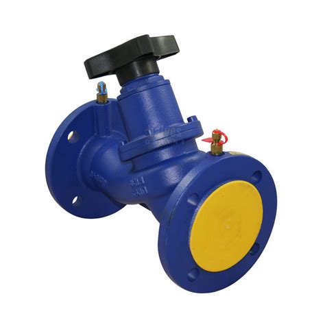 Double Regulating Balancing Valve Variable Orifice Flanged PN16