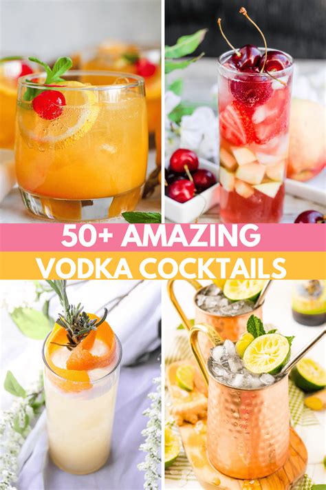 Easy Vodka Cocktails