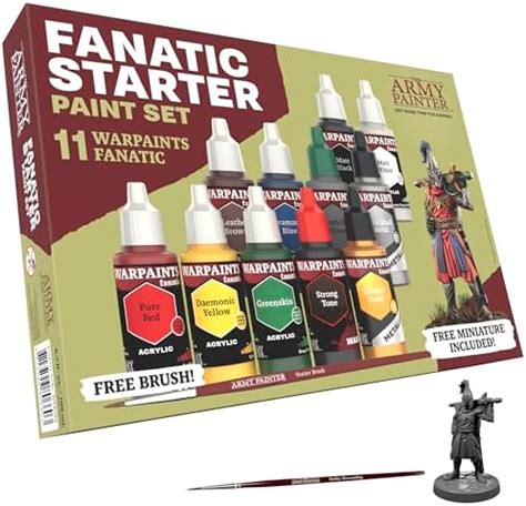 The Army Painter Warpaints Fanatic Starter Set Combo 11 X 18 Ml